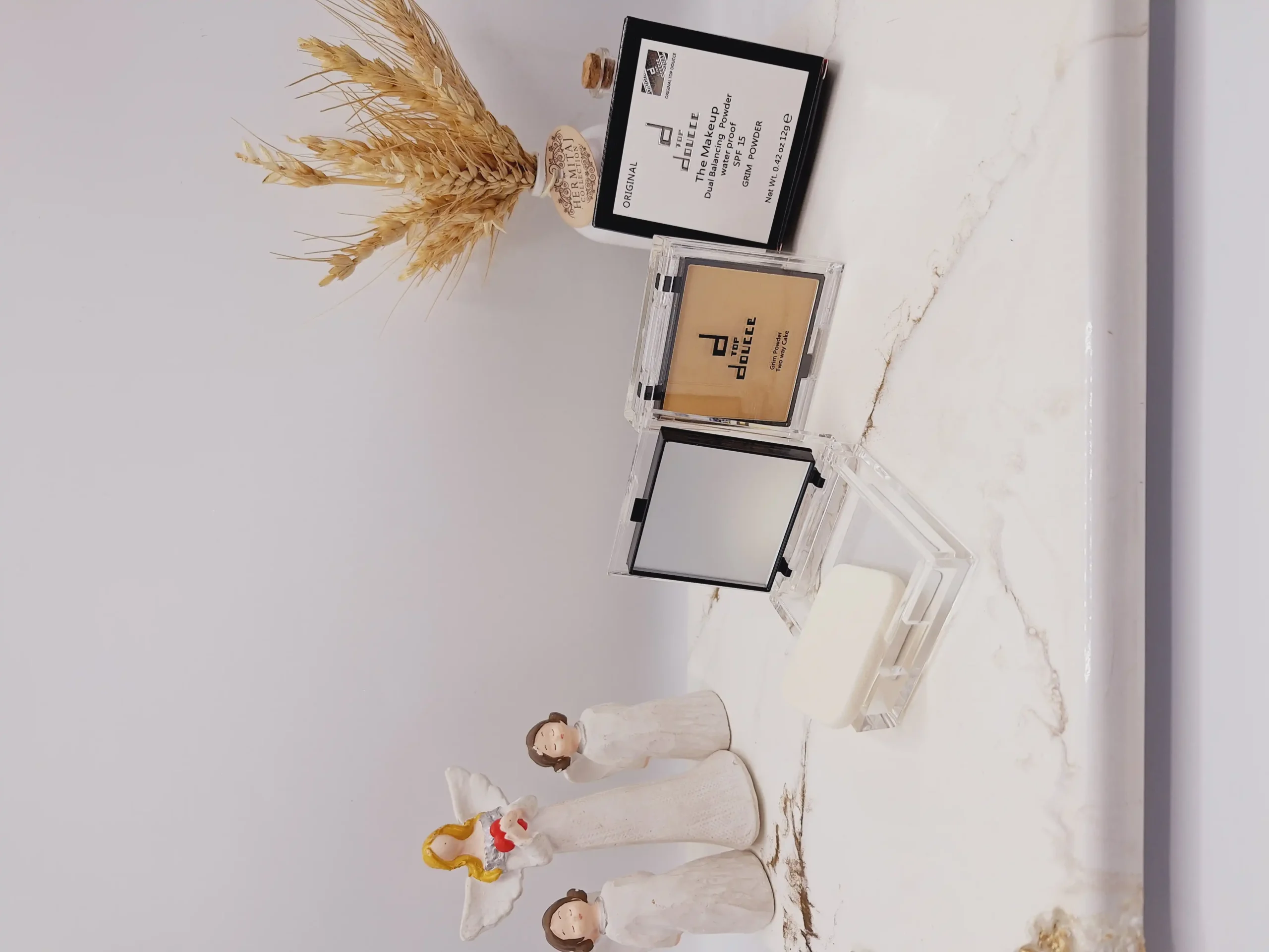 20250731061241430-thumbnail پنکک بادوام برند دوسه DOUCCE پوشش دهندگی فوق العاده مناسب گریم کد 66001 - Image 1