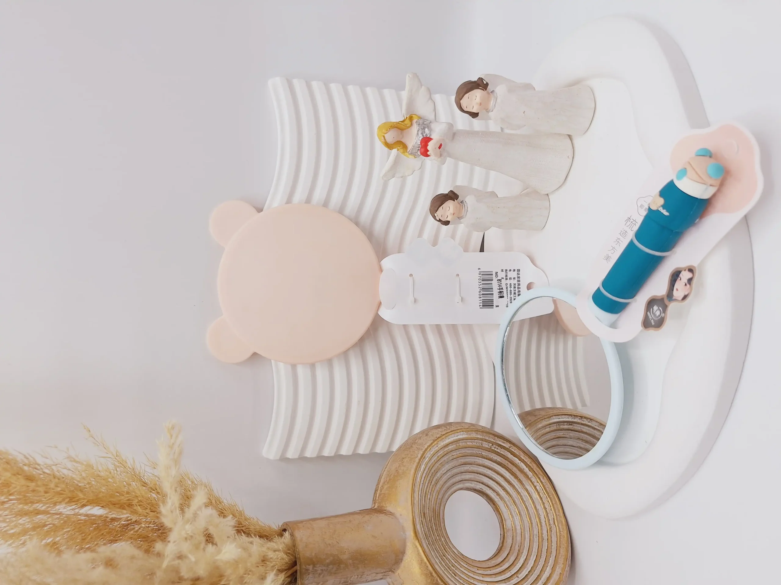 20250731062241037-thumbnail آینه دسته دار دو گوش طرح رندم - Image 1