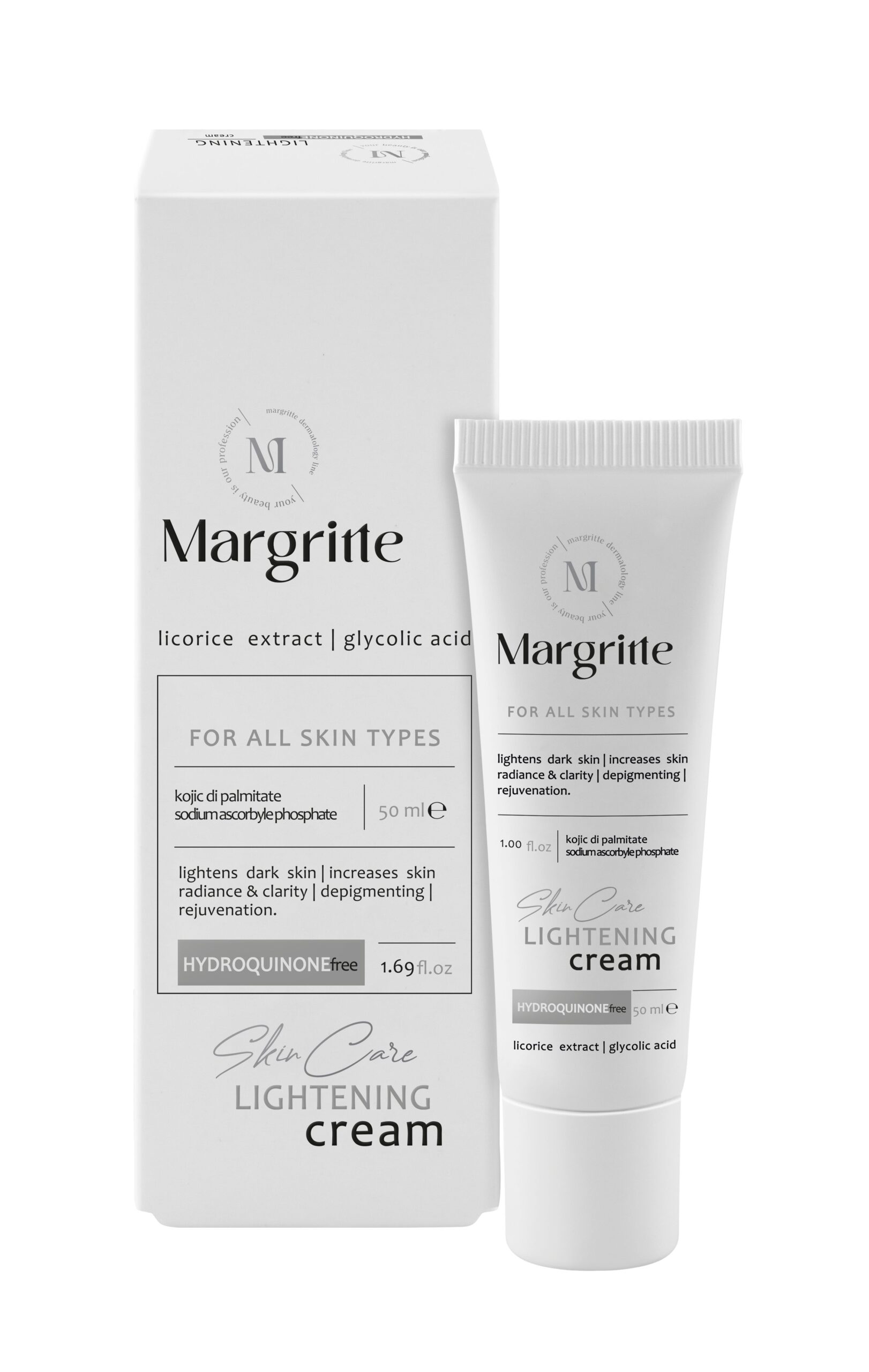 02926ae3-bb6c-440d-8204-4bf16ed9347e کرم روشن کننده و ضد لک دست حجم 50 میلی لیتر SPF15 مارگریت - Image 1