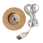 چراغ خواب گوی کریستالی فوق العاده زیبا طرح فضانورد و سیارت زمین