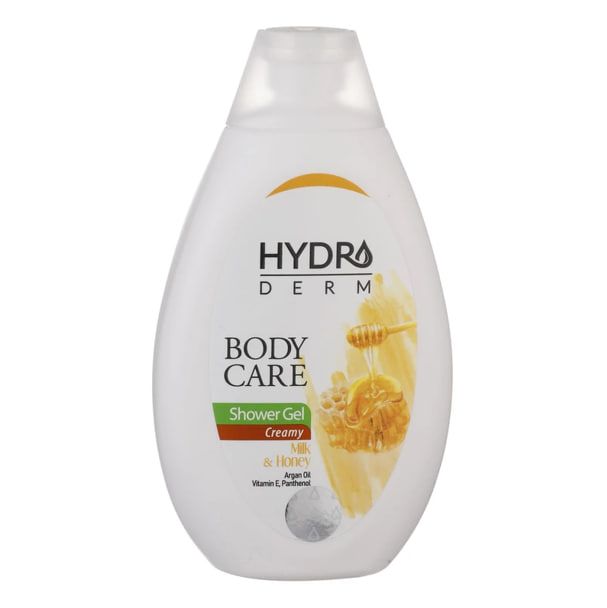 4eb365bd-fc3c-4534-a253-704f49bbbf63 شامپو بدن کرمی هیدرودرم مدل شیر و عسل حجم 500 میلی لیتر - Image 1