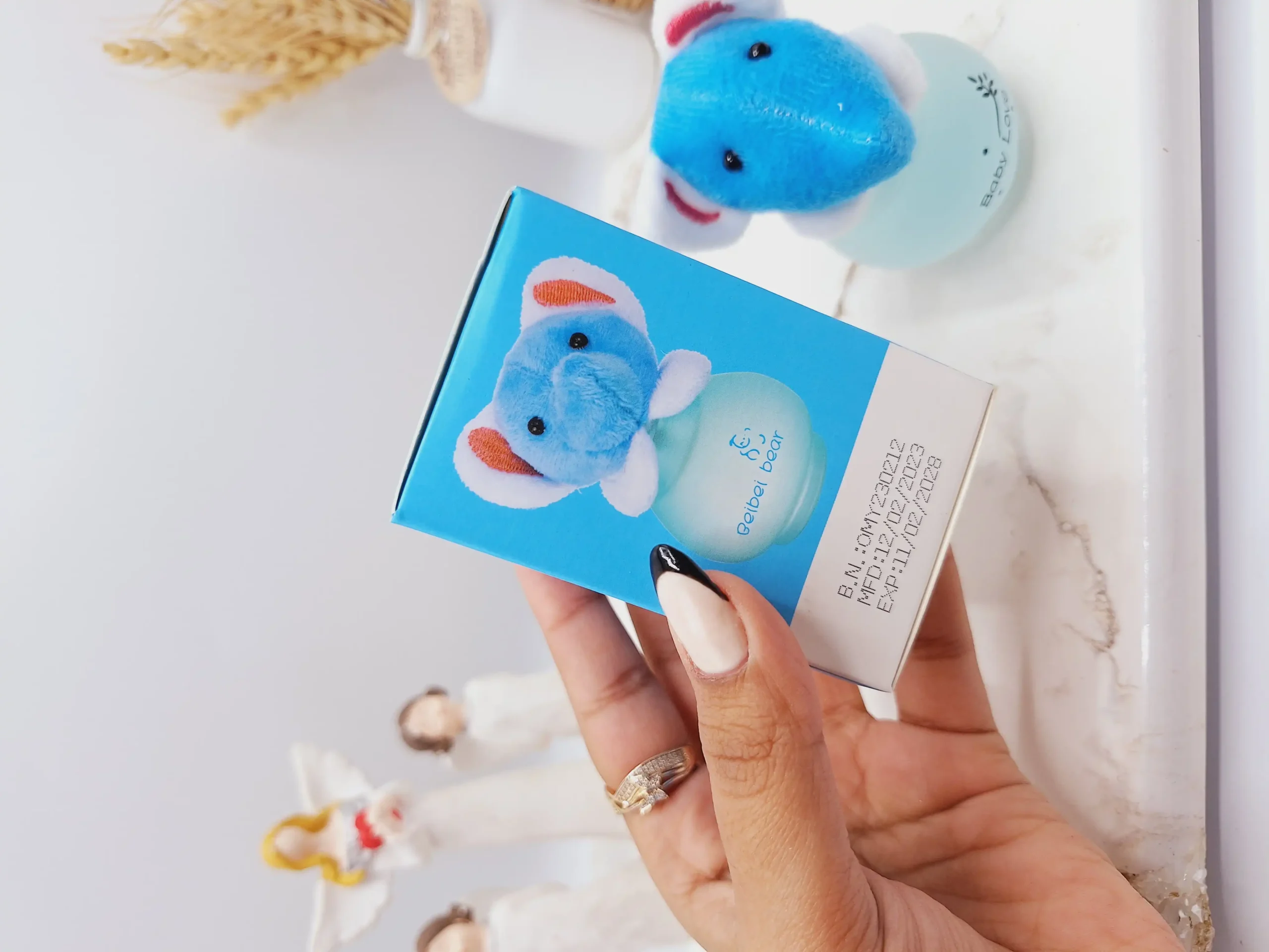 20250731061534169-thumbnail ادکلن عروسکی کودک مدل فیل آبی 50 میل کد OMY-X196 - Image 1