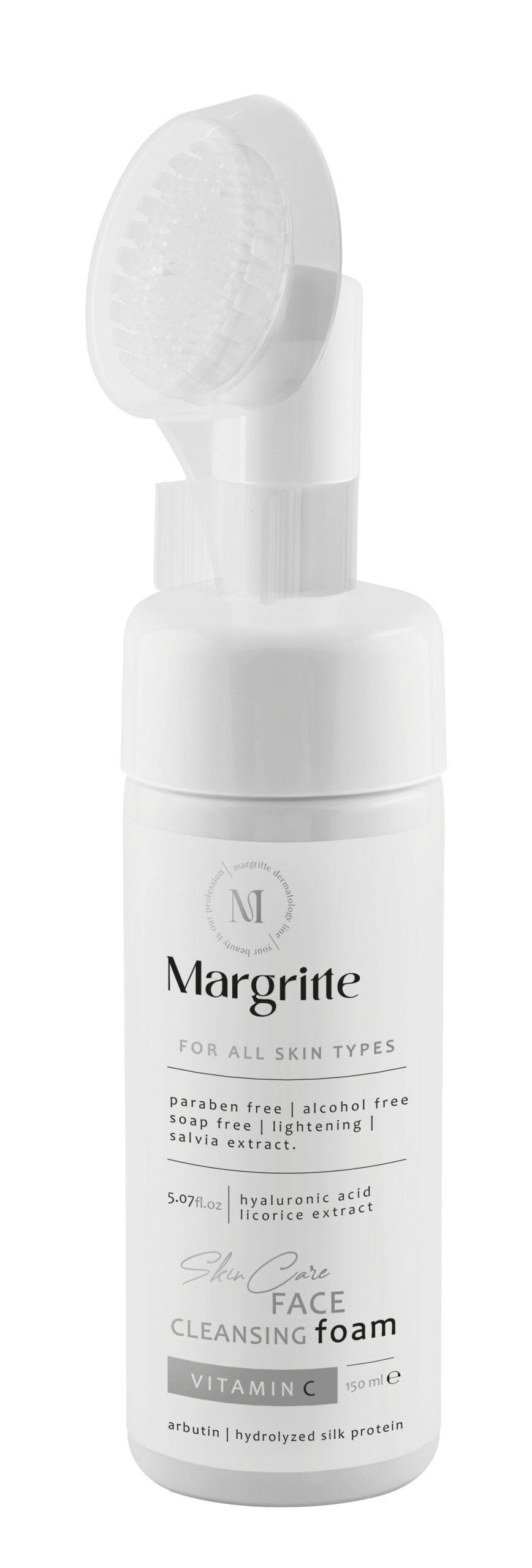 d2a8515d-2c3a-4d72-9ae2-e87c22e24737 فوم شستشوی صورت روشن کننده (انواع پوست) حجم 150 میلی لیتر مارگریت - Image 1