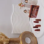 پک رژ لب لب جامد 5 تایی رنگارنگ طرح شکلات توت فرنگی کد 8099-2