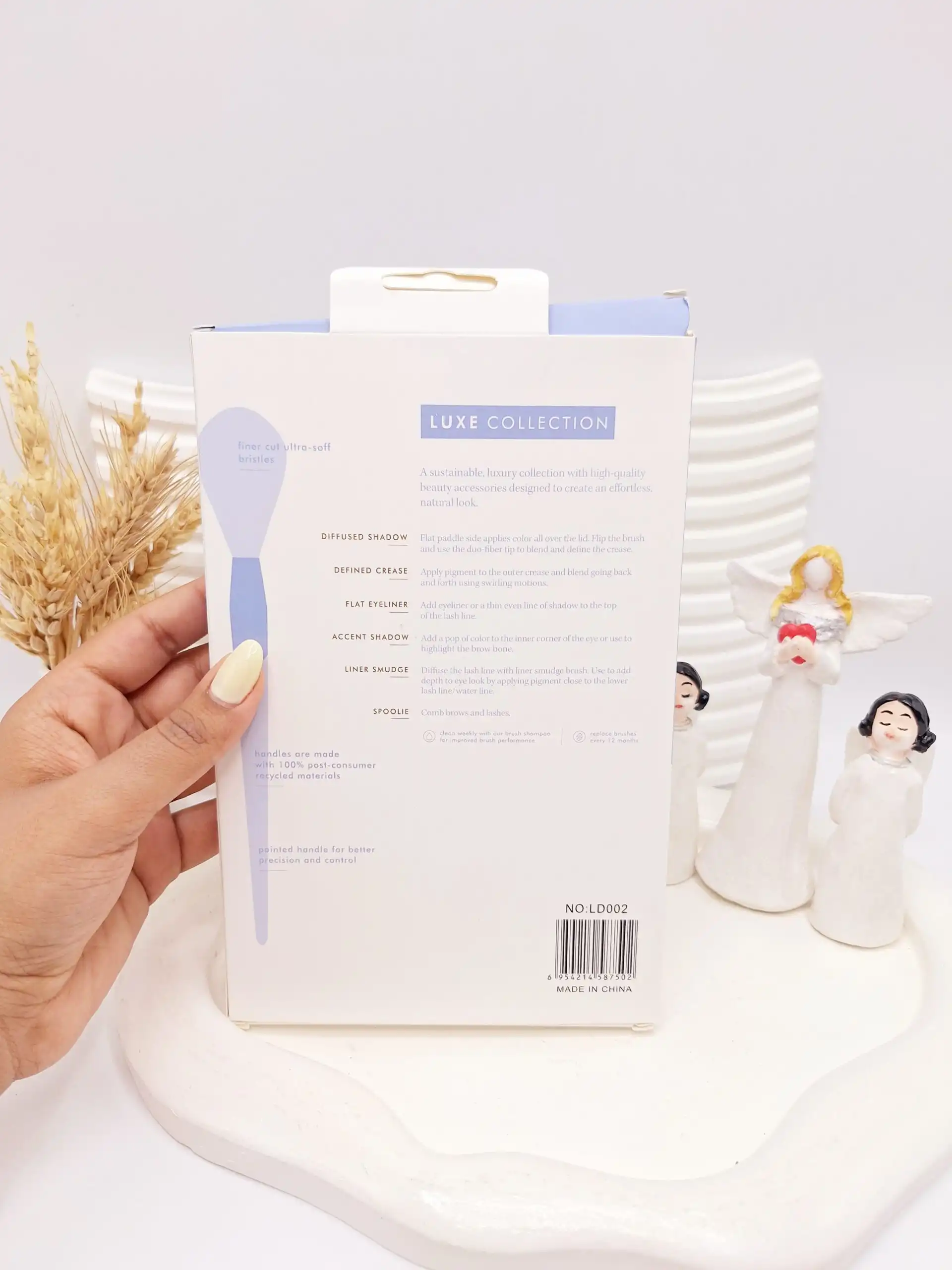 20251117092018436 ست براش 6 تکه میکاپ کد LUXE COLLECTION کد LD002 - Image 1