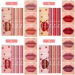 پک 3 عددی رژ لب مایع میوه ایی اورجینال دراگون Dragon Ranee