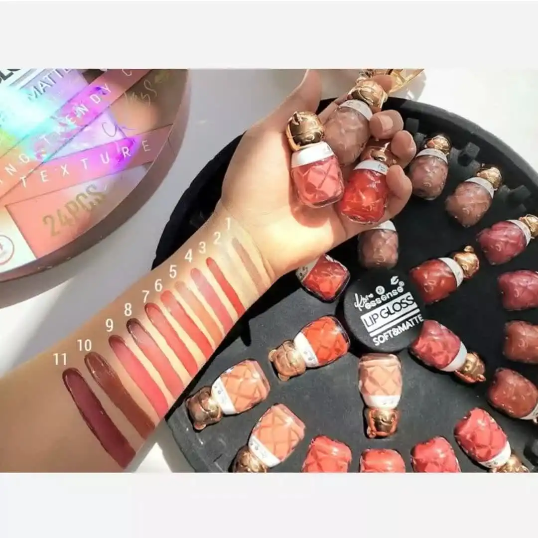 20250731060531111-thumbnail رژ مایع مات طرح خرسی 24 ساعت با کیفیت اسنس essense - Image 1