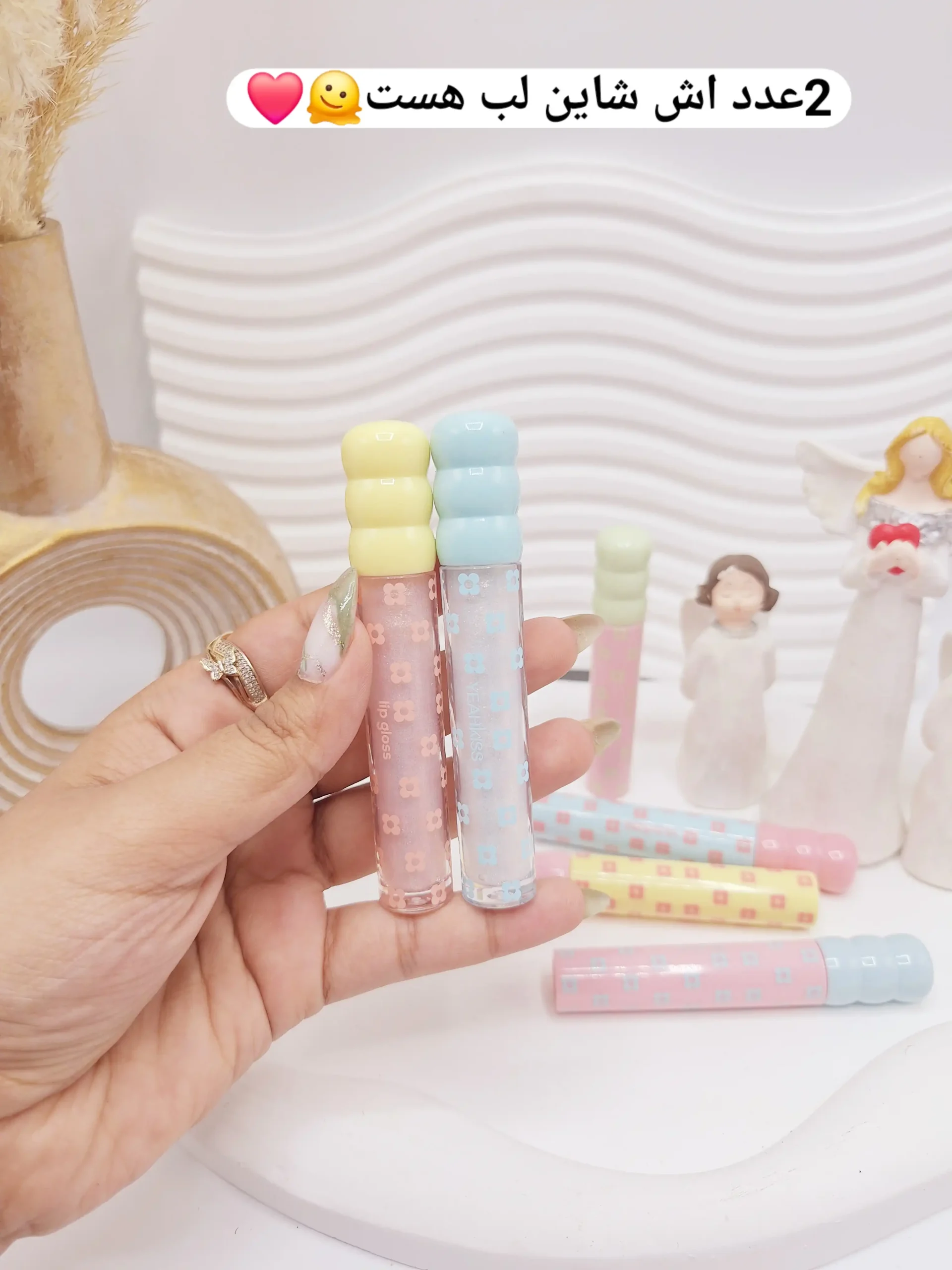 20250731062510769-thumbnail پک 6 تایی رژلب و شاین لب YEAHKISS کد ys_1046 - Image 1