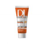 کرم ضد آفتاب SPF50 درمالیفت مناسب پوست چرب شماره 1 حجم 40 میلی لیتر - بژ روشن