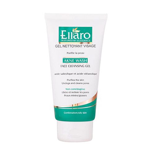Ellaro-akne-wash-cleansing-gel ژل شستشوی آکنه واش الارو|Ellaro akne wash cleansing gel - Image 1