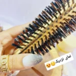 برس مو پیچی دسته بامبو