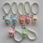 آویز لبوبو مرواریدی