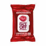 دستمال مرطوب پاک کننده آرایش آنتی اکسیدان درب دار دافی بسته 55 عددی