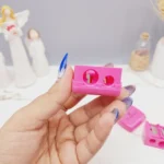 مداد تراش اسنس رنگ صورتی