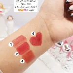 رژلب مخملی پوکه سنگی gege bear اورجینال کد 6934