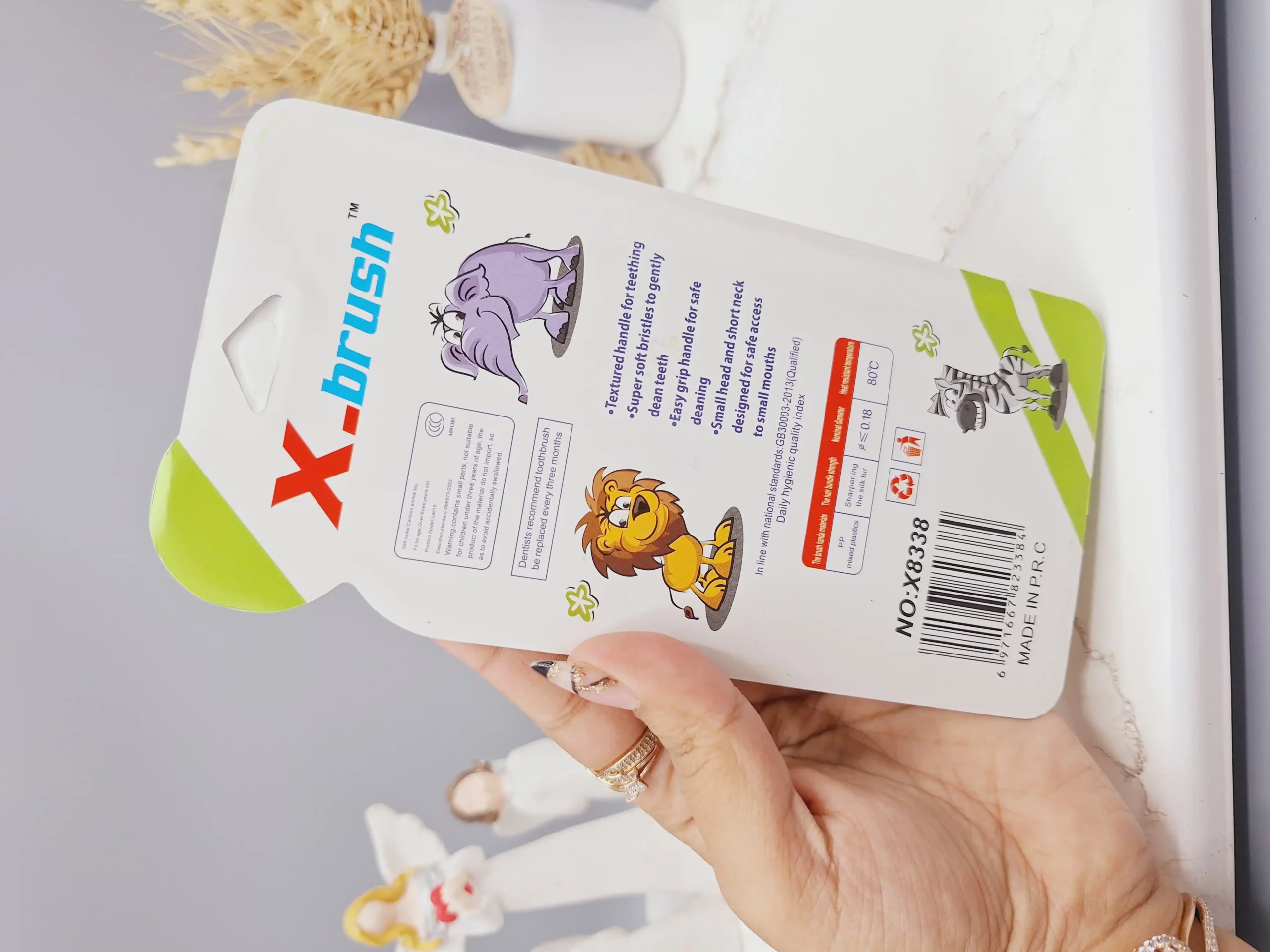 20250731054701134-thumbnail مسواک کودک مستر اورال با برس نرم به همراه گوشی - Image 1