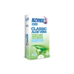 کاندوم ناچ کدکس کلاسیک مدل آلوئه ورا بسته 12 عددی