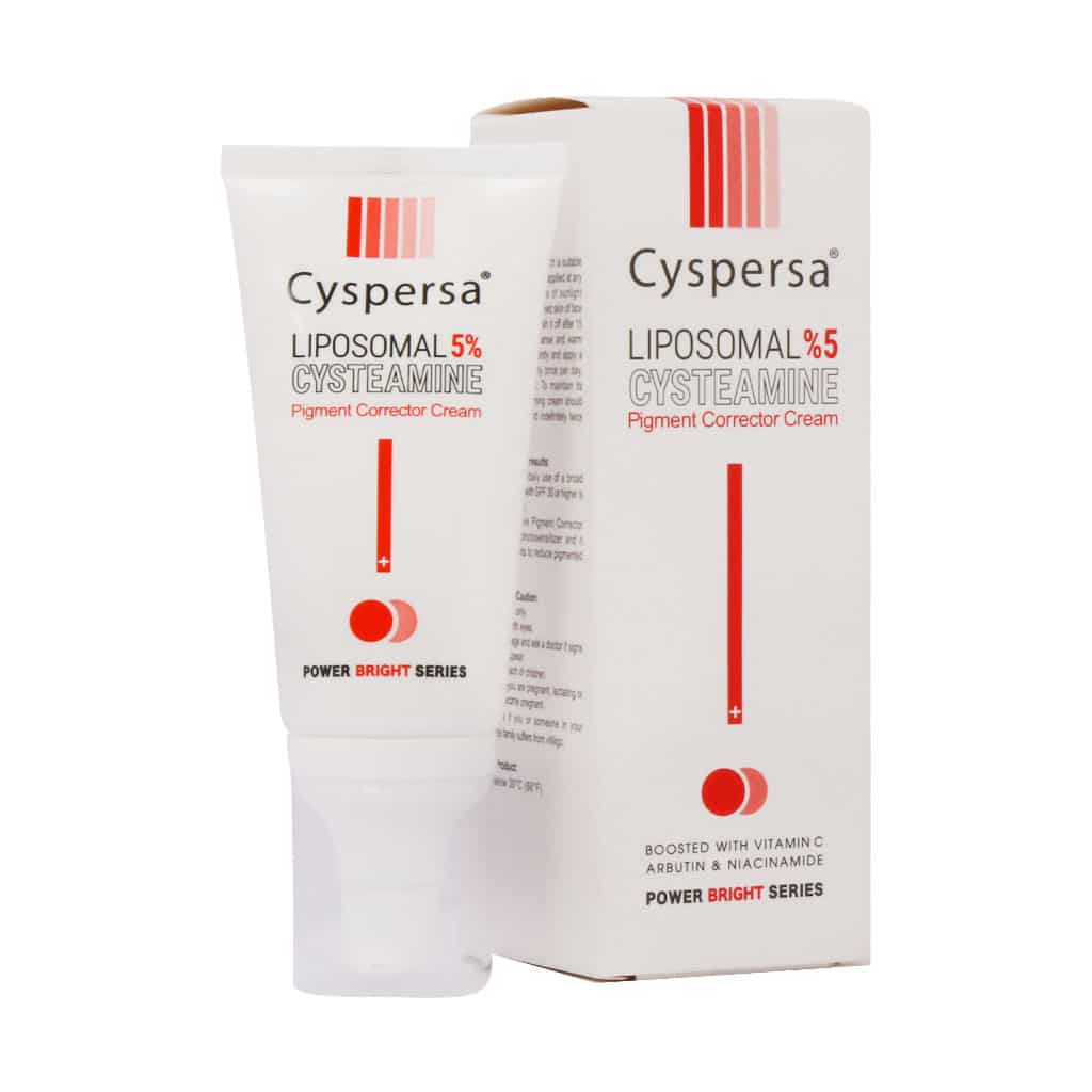 cysps-1752432500198 کرم ضدلک سیستئامین پاور برایت سیسپرسا - Image 1