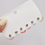 پک گوشواره آبنباتی قلب طرح ششم