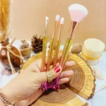 براش 4 تیکه پری دریایی دسته الماسی اماراتی برجسته اصلی