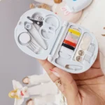 جعبه ابزار کیت خیاطی مدل مسافرتی طرح فانتزی