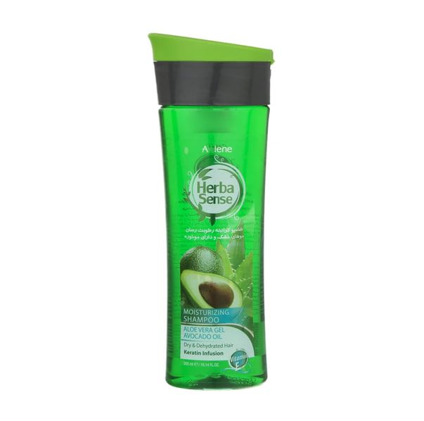 90cc6e37-e0ba-4b12-821d-bd04421457a3 شامپو کراتینه رطوبت رسان آردن سری هرباسنس حجم 300 میلی لیتر - Image 1