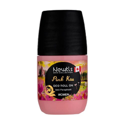 Pink-Pink مام رول زنانه پینک کیس نیوتیس|Newtise Pink Kiss Deo Roll On - Image 1
