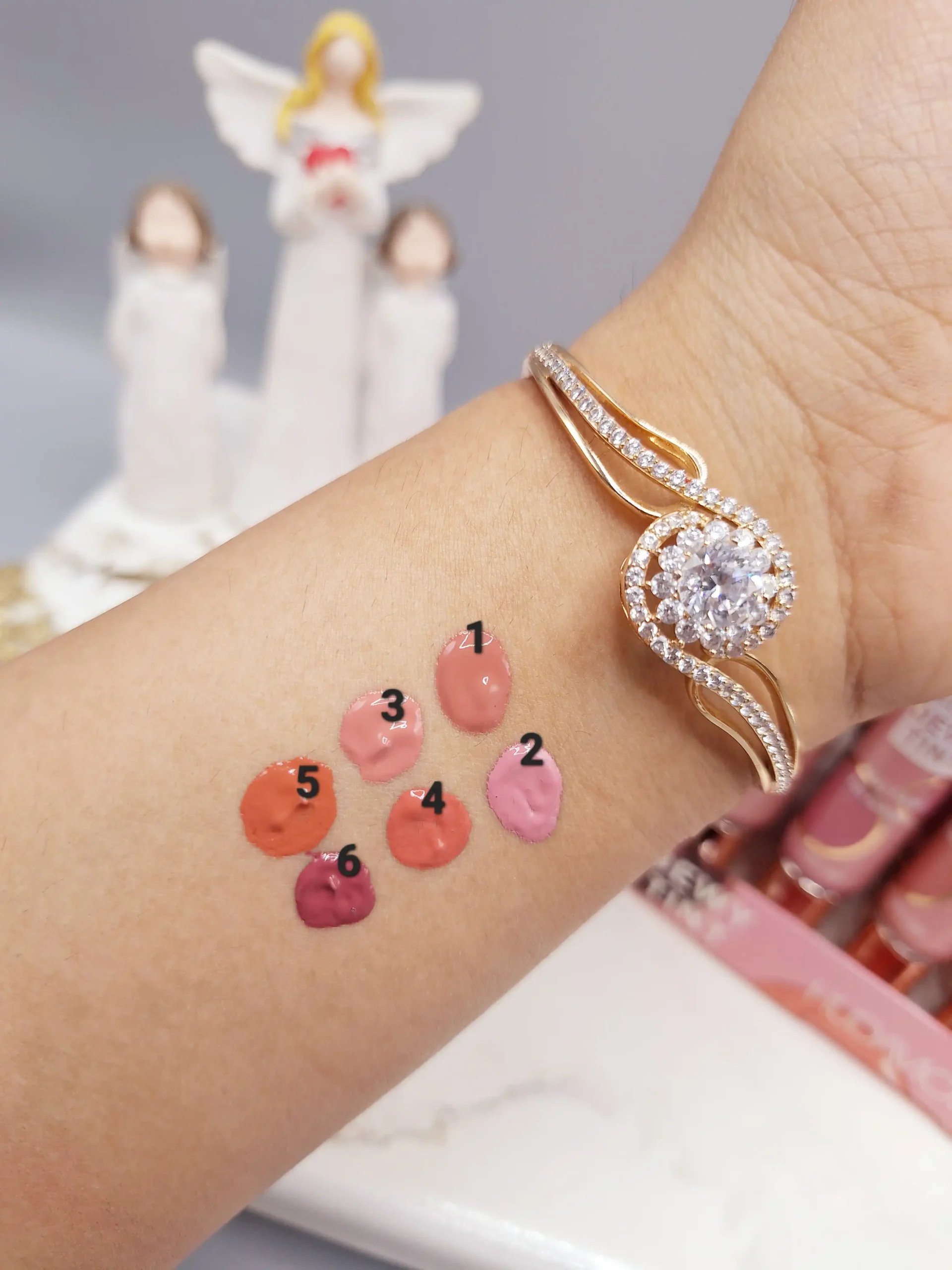 20250731054507137-thumbnail رژ گونه تیوپی مات و مخملی بند هدا موجی کد 008 - Image 1