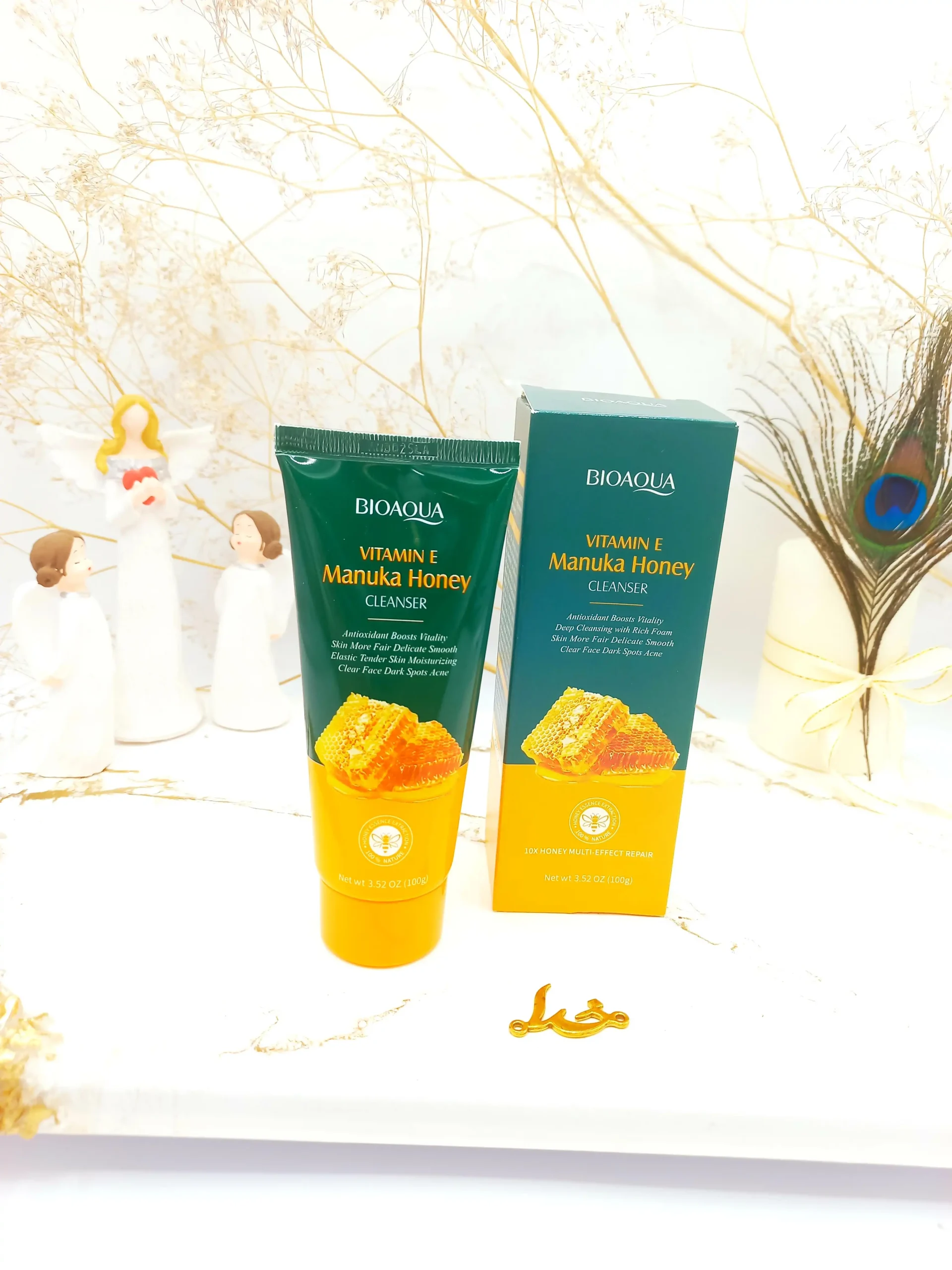 20250731041601123-thumbnail فوم شستشو صورت آبرسان و ضد لک عسل بیواکوا BIOAQUA کد BQY53522 - Image 1