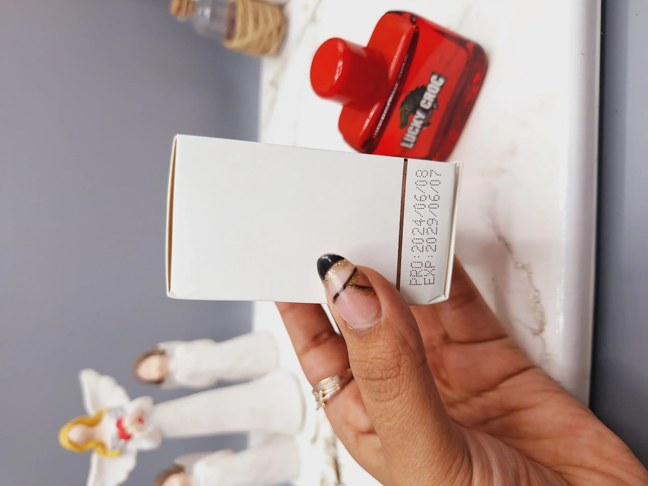 20250731054829784-thumbnail ادکلن مردانه لاکی کروژ قرمز حجم 30میل کد 8958 - Image 1