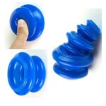 بادکش بدن سیلیکونی چهار عددی آبی رنگ