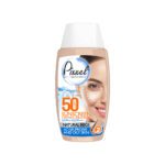 کرم ضدآفتاب رنگ بژ طبیعی مناسب پوست جوشدار و چرب پیکسل