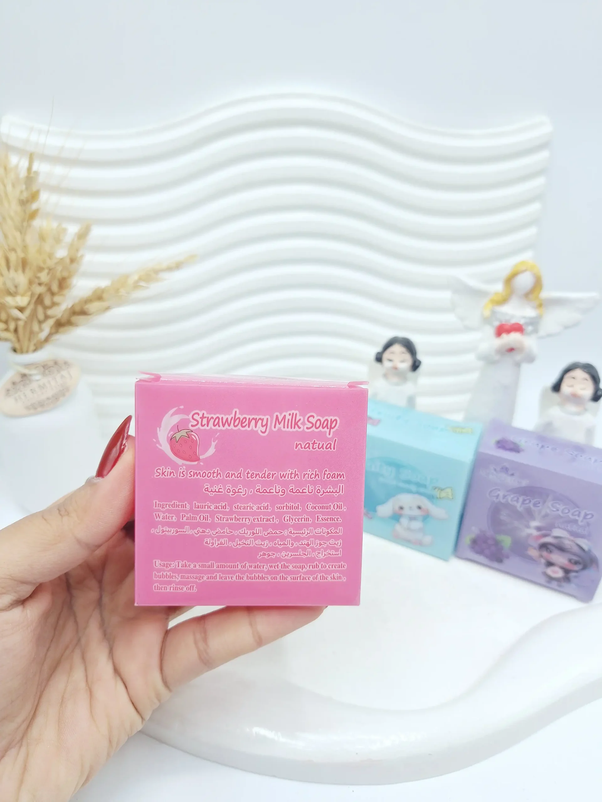 20251224134153837-thumbnail صابون ژله ای میوه ای مناسب خوشبوو کننده بدن MISTLETOE کد 8035 - Image 1