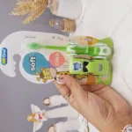 مسواک کودک مستر اورال با برس نرم به همراه ماشین اسباب بازی