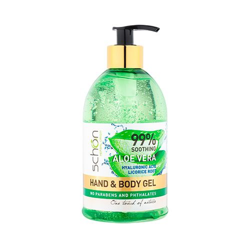 aloe-vera-gel-schon ژل مرطوب کننده و آبرسان آلوئه ورا شون|Schon aloevera gel - Image 1