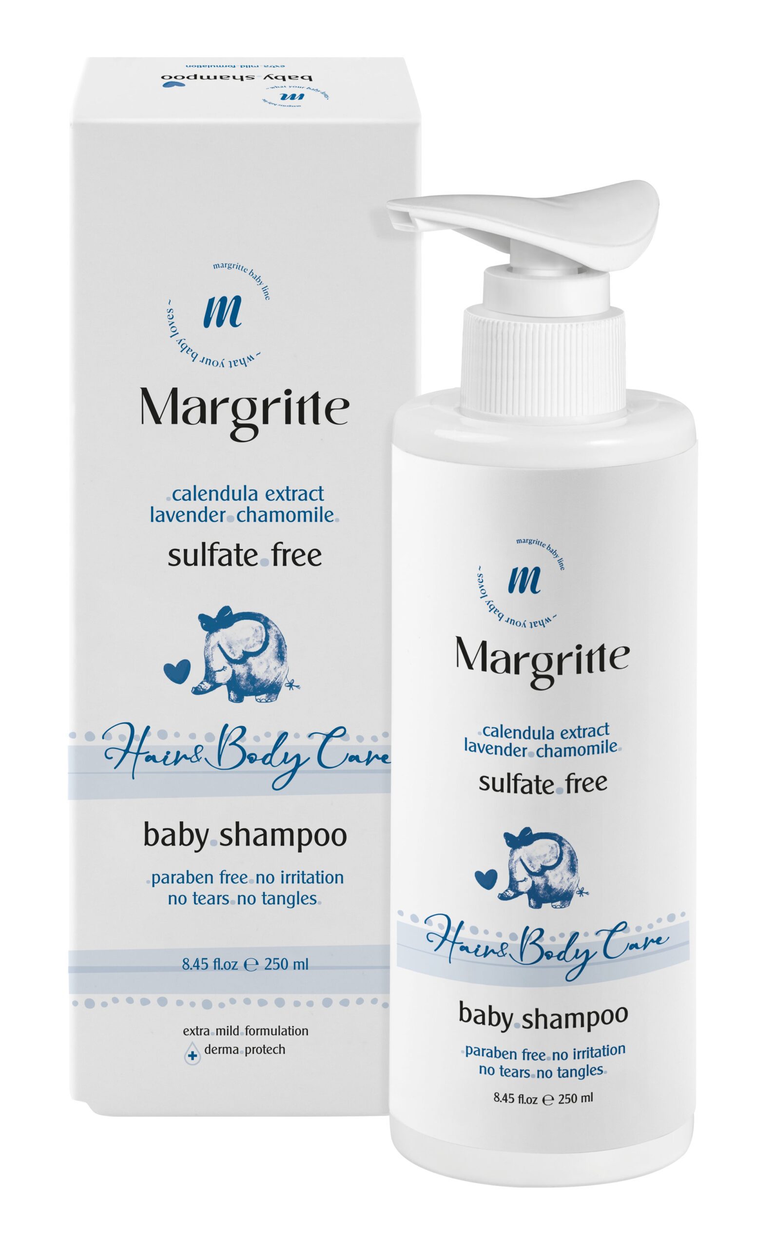 6c3ec58b-e108-4e5d-ab7e-cbda09fba2bb شامپو کودک حجم 250 میلی لیتر Sulfat Free مارگریت - Image 1