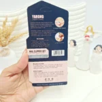 ست ناخن گیر و گوشه گیر 2عددی برند YARONG کیفیت عالی کد 3417《کارتن صورتی 》