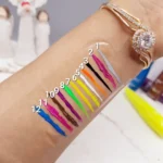 خط چشم تکی رنگی مدل گربه ای