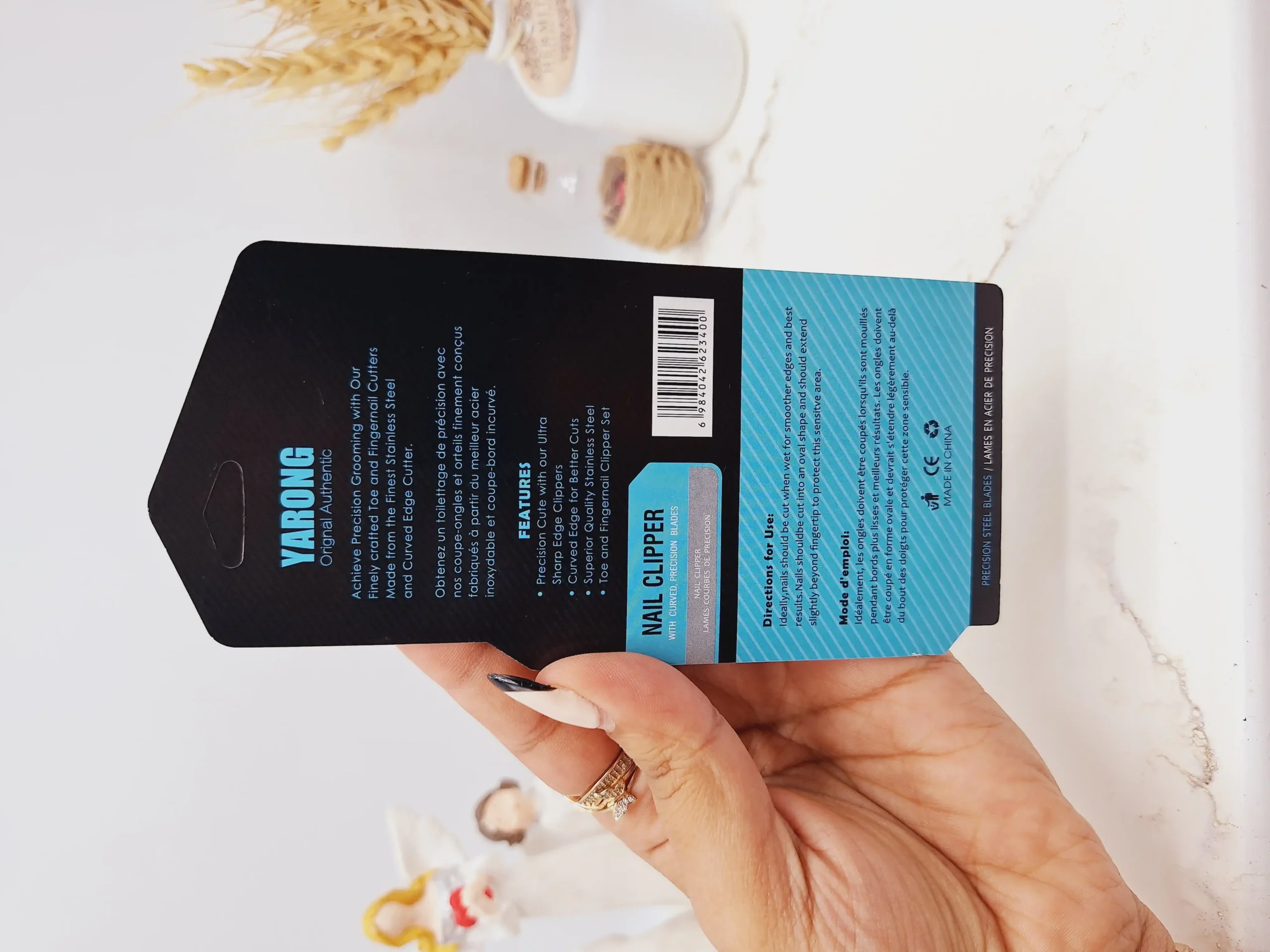 20250731062004735-thumbnail ناخن گیر درجه یک استیل (کارتن آبی)کد3400 - Image 1