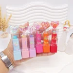 بالم لب شاین دار پوکه قلبی شیشه ای برند آرت اسکین کد 971127