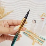 خط چشم ماژیکی کیفیت عالی برند RBORY اصلی بدنه سبز طلایی کد 6458