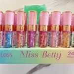 لیپ گلاس شاین دار رنگی جذاب برند Miss Betty کد 3303