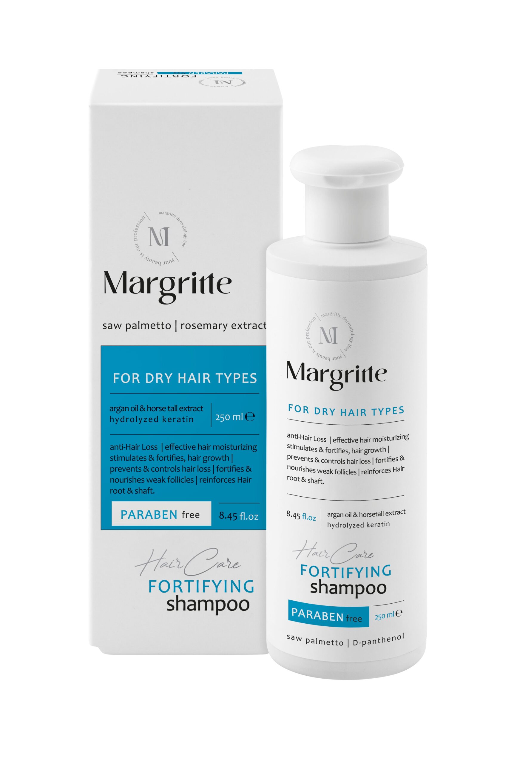 f8ca6836-2668-46e4-b925-dce43f9233df شامپو تقویتی (موهاي خشک) حجم 250 میلی لیتر مارگریت - Image 1