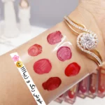 پک 6 تایی رژ مایع درخشان برند Glamour Beauty کد GM001