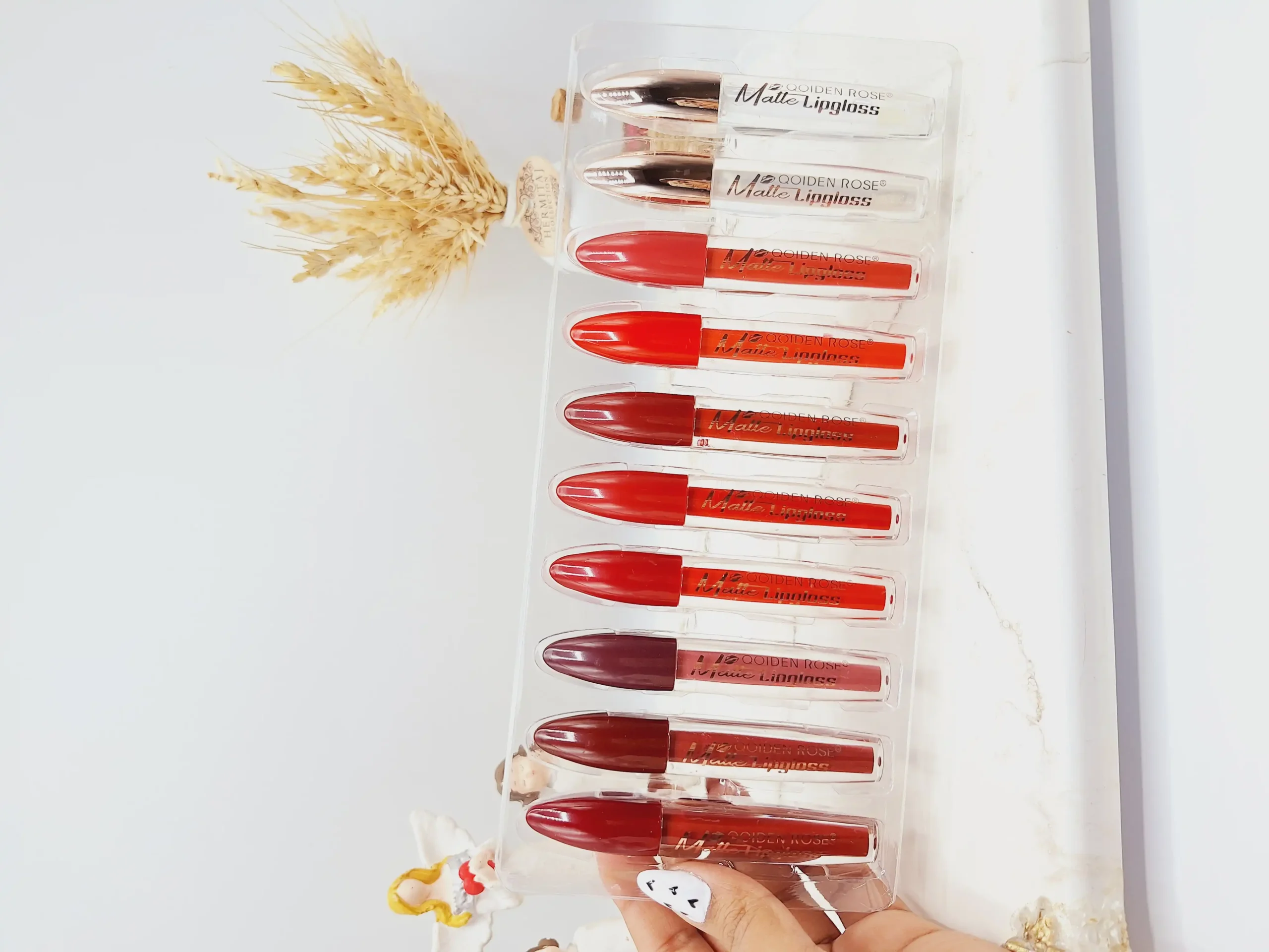 20250731061158836-thumbnail پک 10 تایی رژ مایع خوش رنگ و مات برند کویدن رز کد 2185 - Image 1