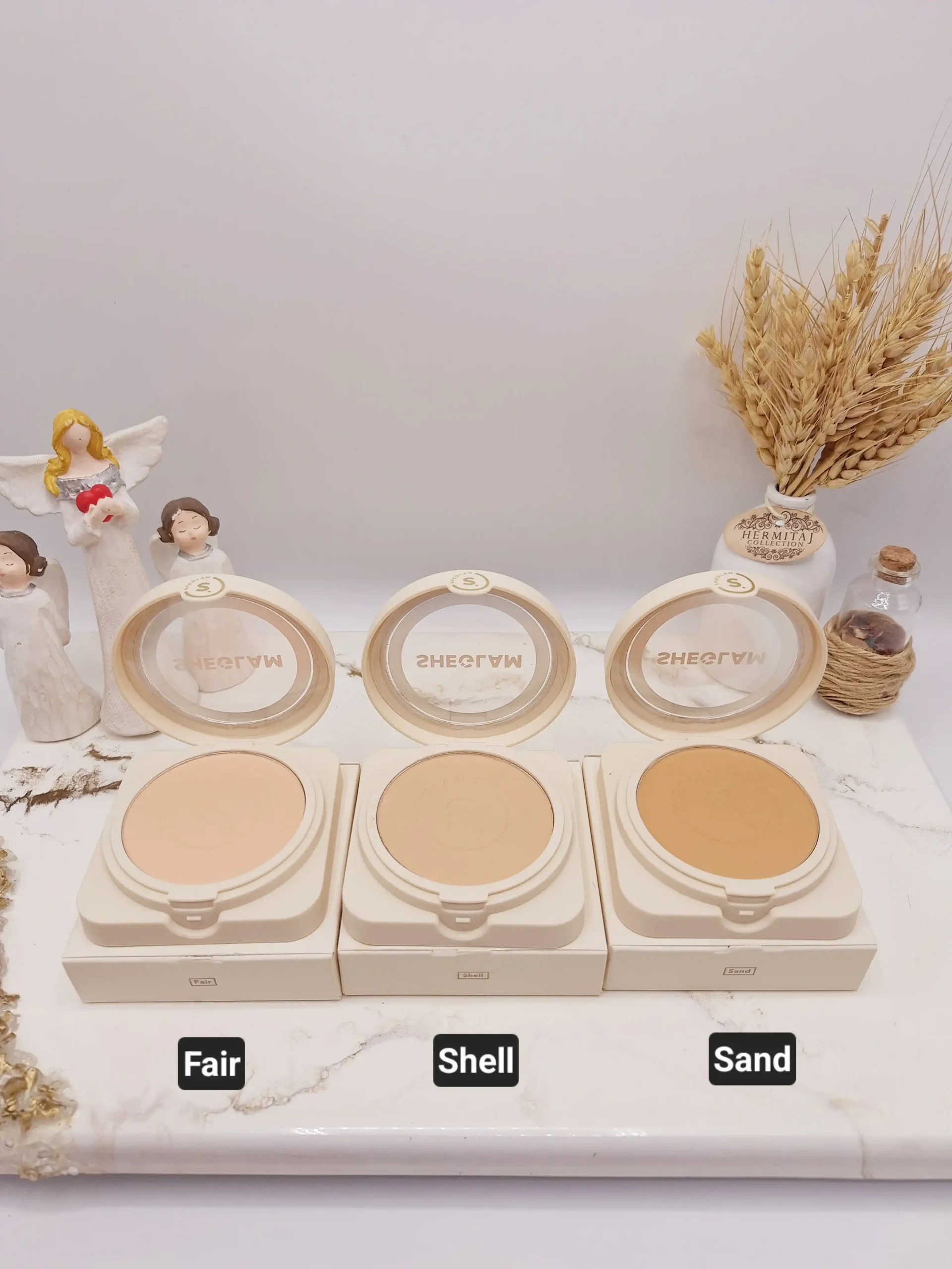 20250731061648415-thumbnail پنکک کرم پودری مات برند شیگلم کیفیت عالی کد 2277 - Image 1