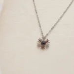 گردنبند تلسکوپی طرح دونه برف