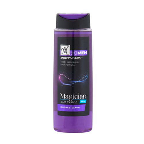 bodywash-banafsh شامپو بدن مجیشن پرپل ویو یونیسکس مای من|My Men Magician Purple Wave Body Shampoo - Image 1