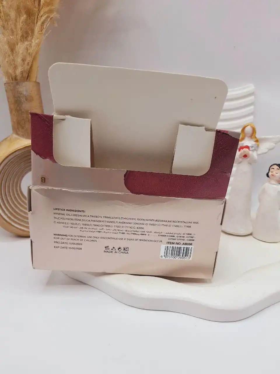 20250731063545605-thumbnail رژ 6 تایی مات مخملی برند Aozy کد 006 - Image 1