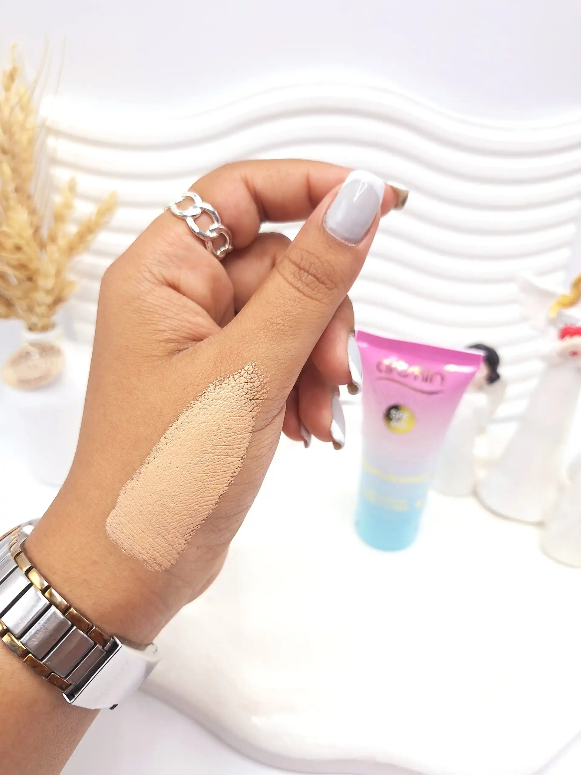 20250829203538798-thumbnail ضد آفتاب کرم پودری آرت اسکین کد 973127 - Image 1